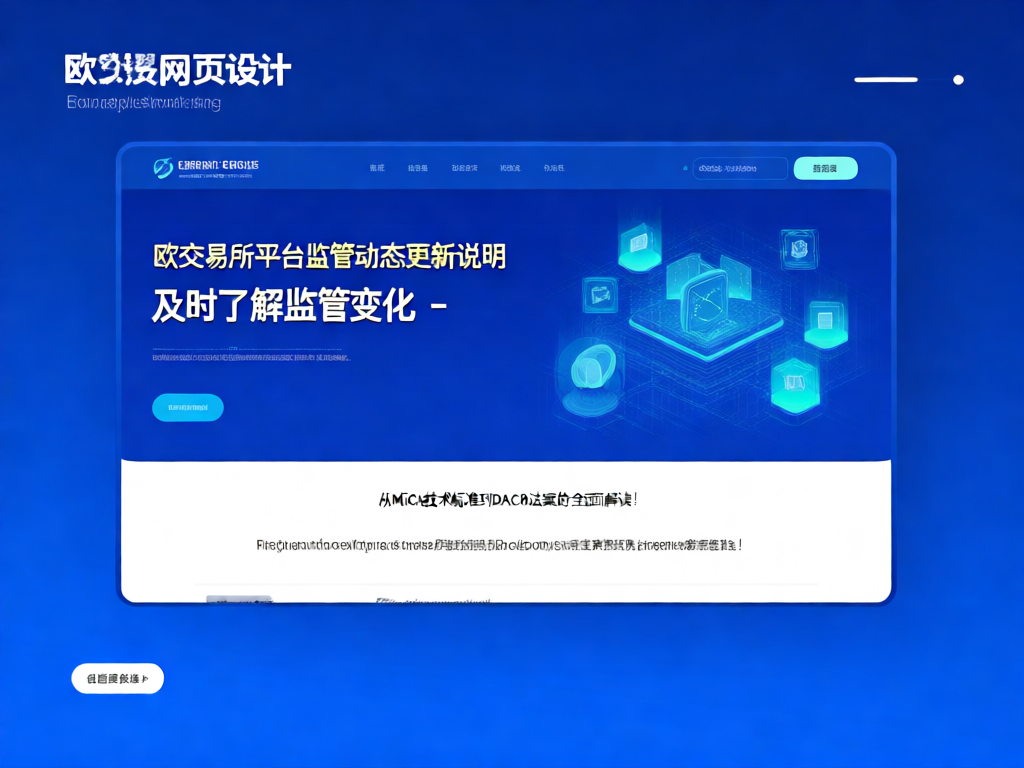 欧盟加密货币监管政策示意图